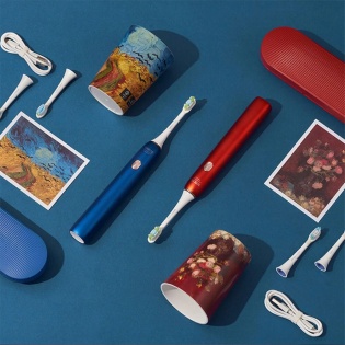 Электрическая зубная щетка Xiaomi Soocas X3U Van Gogh Museum Design Sonic Electric Toothbrush Ocean Blue