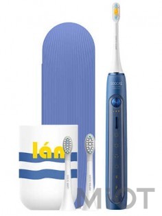 Розумна зубна електрощітки Xiaomi SOOCAS X5 Electric Toothbrush Blue Подарунковий набір!