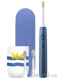 Умная зубная электрощетка Xiaomi SOOCAS X5 Electric Toothbrush Blue Подарочный набор!