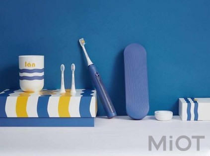 Розумна зубна електрощітки Xiaomi SOOCAS X5 Electric Toothbrush Blue Подарунковий набір!