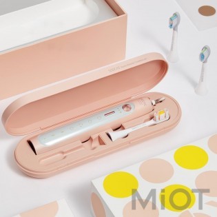 Розумна зубна електрощітки Xiaomi SOOCAS X5 Electric Toothbrush Pink Подарунковий набір!