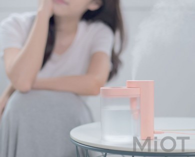 Портативний зволожувач Xiaomi SOTHING Geometry 260ml Pink DSHJ-H-002