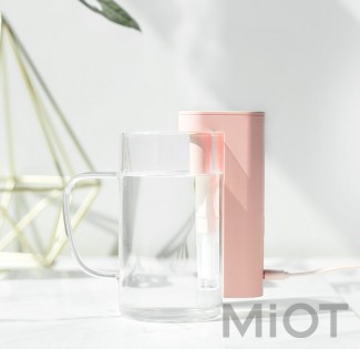 Портативний зволожувач Xiaomi SOTHING Geometry 260ml Pink DSHJ-H-002
