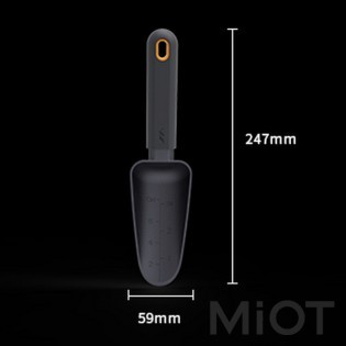 Совок садовий для розсади Xiaomi JIMIHOME Black JM-W102