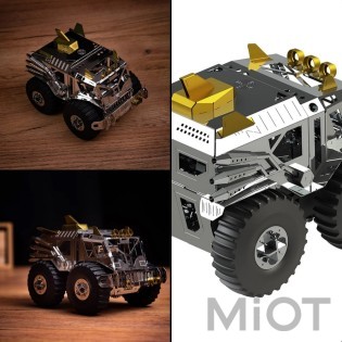 Позашляховик 4х4 модель конструктор Trophy HunterMetal-Time MT056