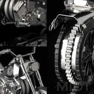 Мотоцикл механічний набір Harley Davidson Roadway Fantasy Metal-Time MT012