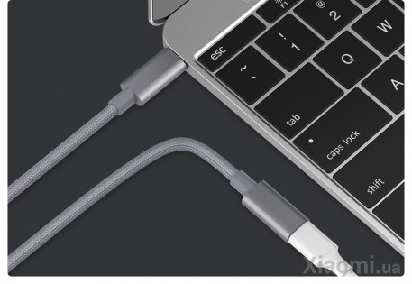 Кабель Xiaomi Star Card Type-C Extension Cable 20cm Deep Space Gray