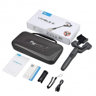 Стедикам трехосевой стабилизатор для смартфона FeiyuTech Vimble 2 Dark Black Hyperlapse + Телескопическая ручка