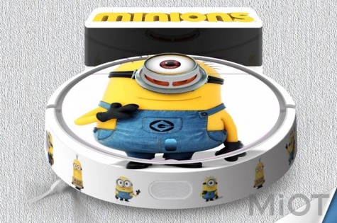 Наклейка для пилососів Robot Vacuum Cleaner Minions