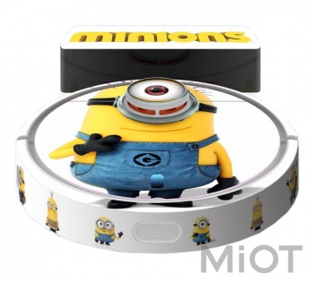 Наклейка для пилососів Robot Vacuum Cleaner Minions