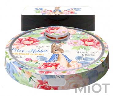 Наклейка для пилесосів Robot Vacuum Cleaner Peter Rabbit
