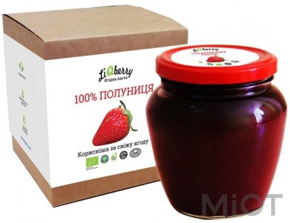 Полунична паста 550 г