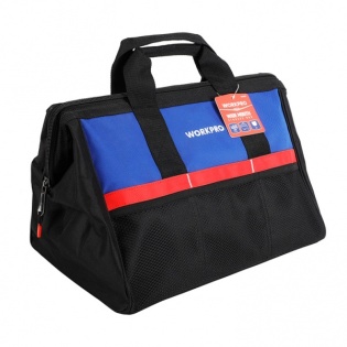 Сумка для інструментів Workpro WP281001, на блискавці (Чорний)