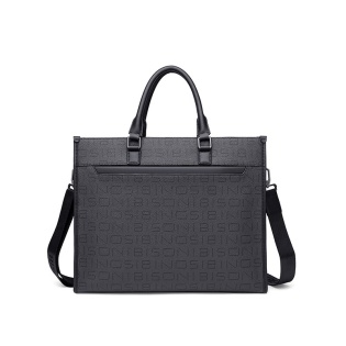 Сумка-портфель мужская Bison Denim N20241-3H (Черный)