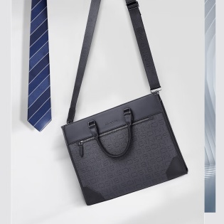 Сумка-портфель мужская Bison Denim N20241-3H (Черный)