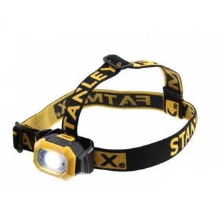 Світлодіодний ліхтар налобний STANLEY FatMax FMHT81509-0, 2 режими 50/200 ЛМ (Чорно-жовтий)