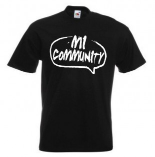 Футболка Xiaomi Mi Community Чорна XL