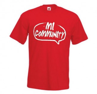 Футболка Xiaomi Mi Community Червона XXL