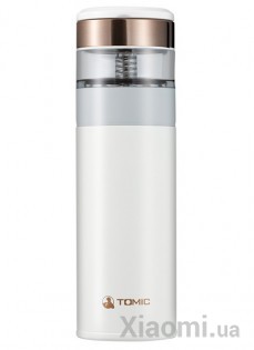 Термос с чайной кружкой Xiaomi TOMIC 370ml White