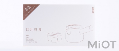 Чайний сервіз Xiaomi Fine Mading White ZZ-SYCJ001 (Заварник+4 чашки+підніс)