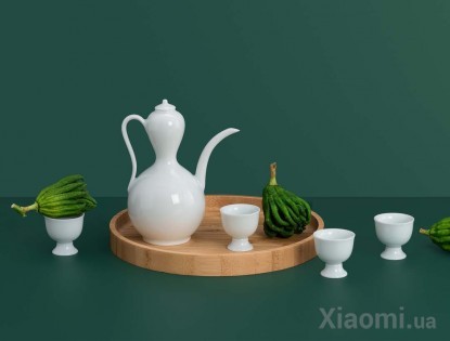 Чайный сервиз Xiaomi Sign Yanwen Moon 150ml White