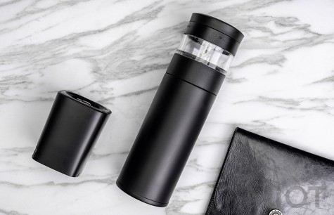 Заварювальний термос Xiaomi Pinztea Tea Separation Thermos 360 ml Black