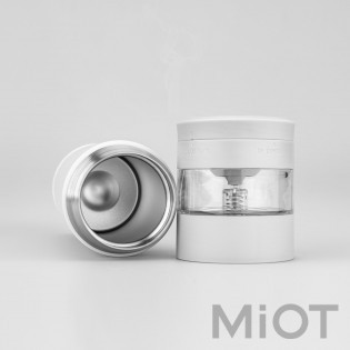 Заварювальний термос Xiaomi Pinztea Tea Separation Thermos 360 ml White