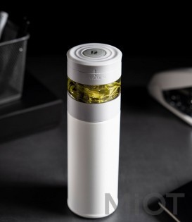 Заварювальний термос Xiaomi Pinztea Tea Separation Thermos 360 ml White