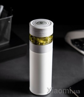 Заварочный термос Xiaomi Pinztea Tea Separation Thermos 360 ml White