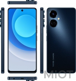 Смартфон Tecno Camon 19 (CI6n) 6/128GB Dual Sim Eco Black (4895180784231)