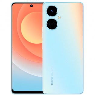Смартфон Tecno Camon 19 (CI6n) 6/128GB Dual Sim Sea Salt White (4895180784217)
