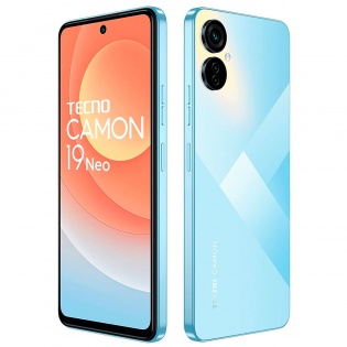 Смартфон Tecno Camon 19 Neo (CH6i) 6/128 GB Dual Sim Ice Mirror Blue (4895180783968)
