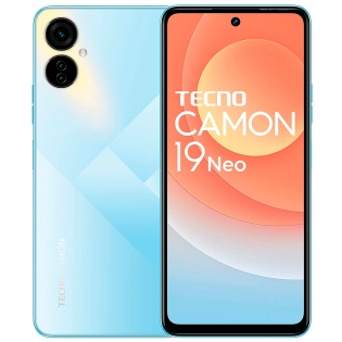 Смартфон Tecno Camon 19 Neo (CH6i) 6/128 GB Dual Sim Ice Mirror Blue (4895180783968)