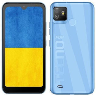 Смартфон Tecno Pop 5 Go (BD1) 1/16GB Dual Sim Diamond Blue (4895180771026)