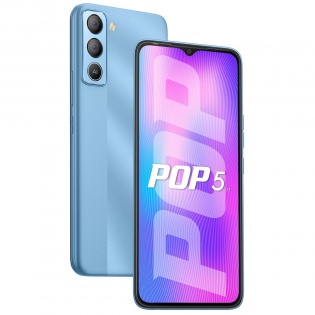 Смартфон Tecno Pop 5 LTE (BD4i) Dual Sim Ice Blue (4895180777356)