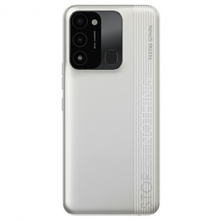 Смартфон Tecno Spark 8С (KG5k) 4/64GB Dual Sim Diamond Grey (4895180777905)