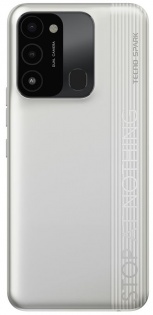 Смартфон Tecno Spark 8С (KG5n) 4/64GB NFC Dual Sim Diamond Grey (4895180777981)