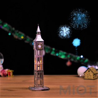 Модель Біг Бен з годинником The Great Bell Metal-Time MT077