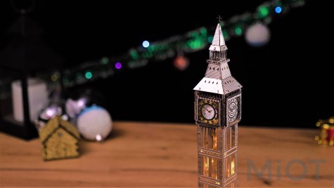 Модель Біг Бен з годинником The Great Bell Metal-Time MT077