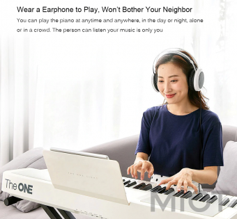 Електроний синтезатор-орган Xiaomi TheONE TOK1 Smart Electronic Organ Champagne Gold