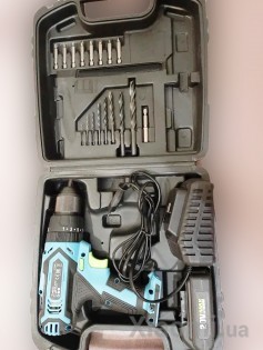 Шуруповерт TONFON Cordless 20V 2000mAh Impact Gun Drill (набор сверл  и бит) 2018002