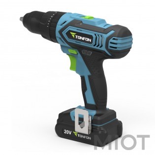 Шуруповерт TONFON Cordless 20V 2000mAh Impact Gun Drill (набір свердел та біт) 2018002