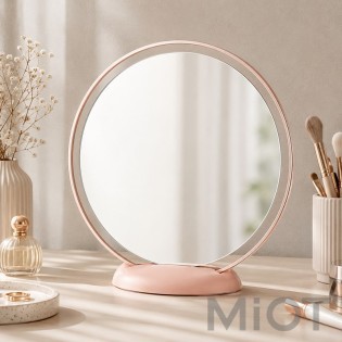 Дзеркало для макіяжу Xiaomi Jordan Judy Large LED Counter Top Dressing Mirror (NV534) Pink