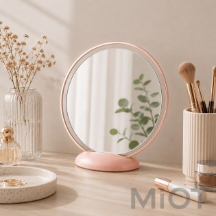 Дзеркало для макіяжу Xiaomi Jordan Judy Large LED Counter Top Dressing Mirror (NV534) Pink