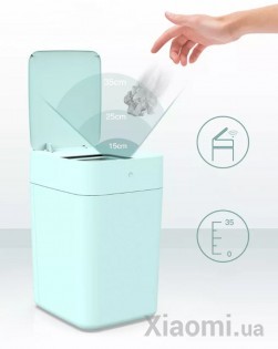 Умная корзина для мусора Xiaomi TOWNEW T1 mint