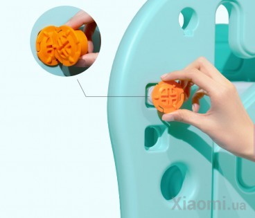 Стеллаж для хранения игрушек Xiaomi BEVA Blue 8 boxes