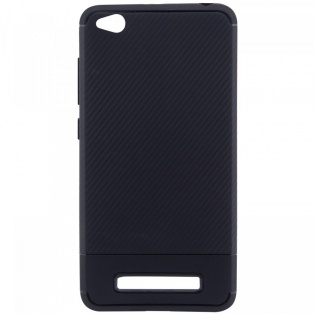 TPU чехол Carbon для Xiaomi Redmi 4A Черный (81055)