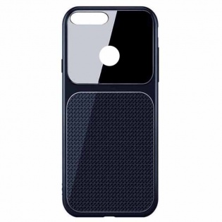 TPU чехол Glossy Half для Xiaomi Redmi 6 Синий (87520)