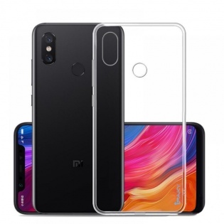 TPU чехол iPaky Clear Series (+стекло) для Xiaomi Mi 8 SE Бесцветный (прозрачный) (88190)