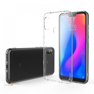 TPU чехол iPaky Clear Series (+стекло) для Xiaomi Mi A2 Lite / Xiaomi Redmi 6 Pro Бесцветный (прозрачный) (88192)